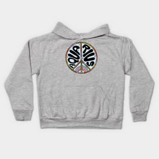 Aquarius Peace Sign Kids Hoodie